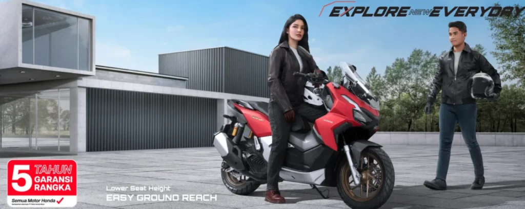 nyaman dipakai bepergian jarak jauh, honda adv cbs seharga 36.2 juta dan abs 39.4 juta