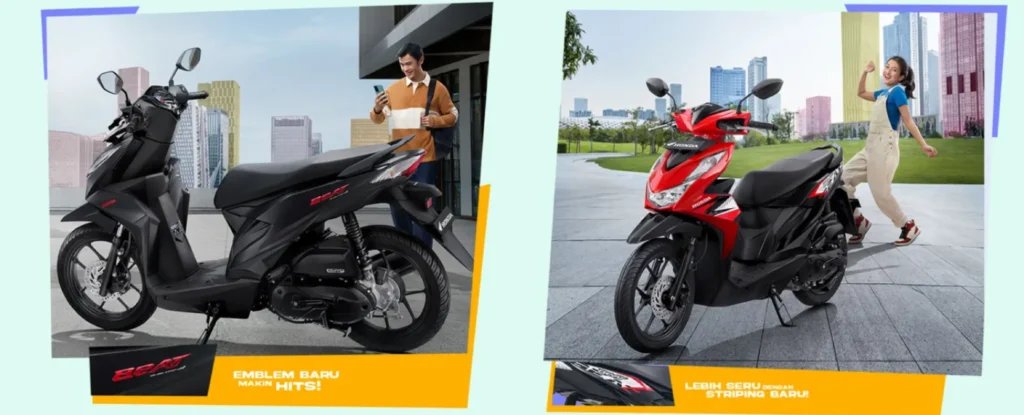 daftar harga motor honda beat seluruh serinya