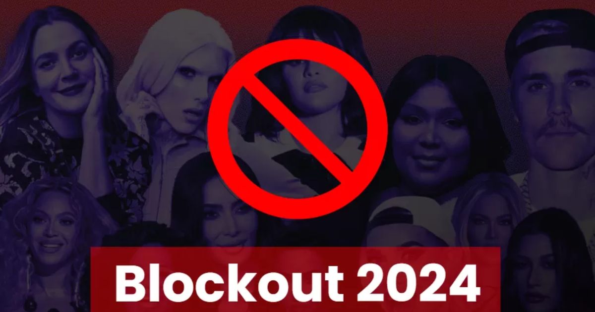 Gerakan blockout 2024 sebagai aksi boikot publik figur yang mendukung Israel.