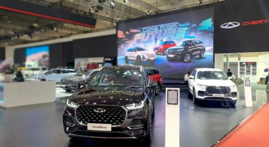 Perusahaan asal China, Chery juga ikut memeriahkan acara GIIAS 2024