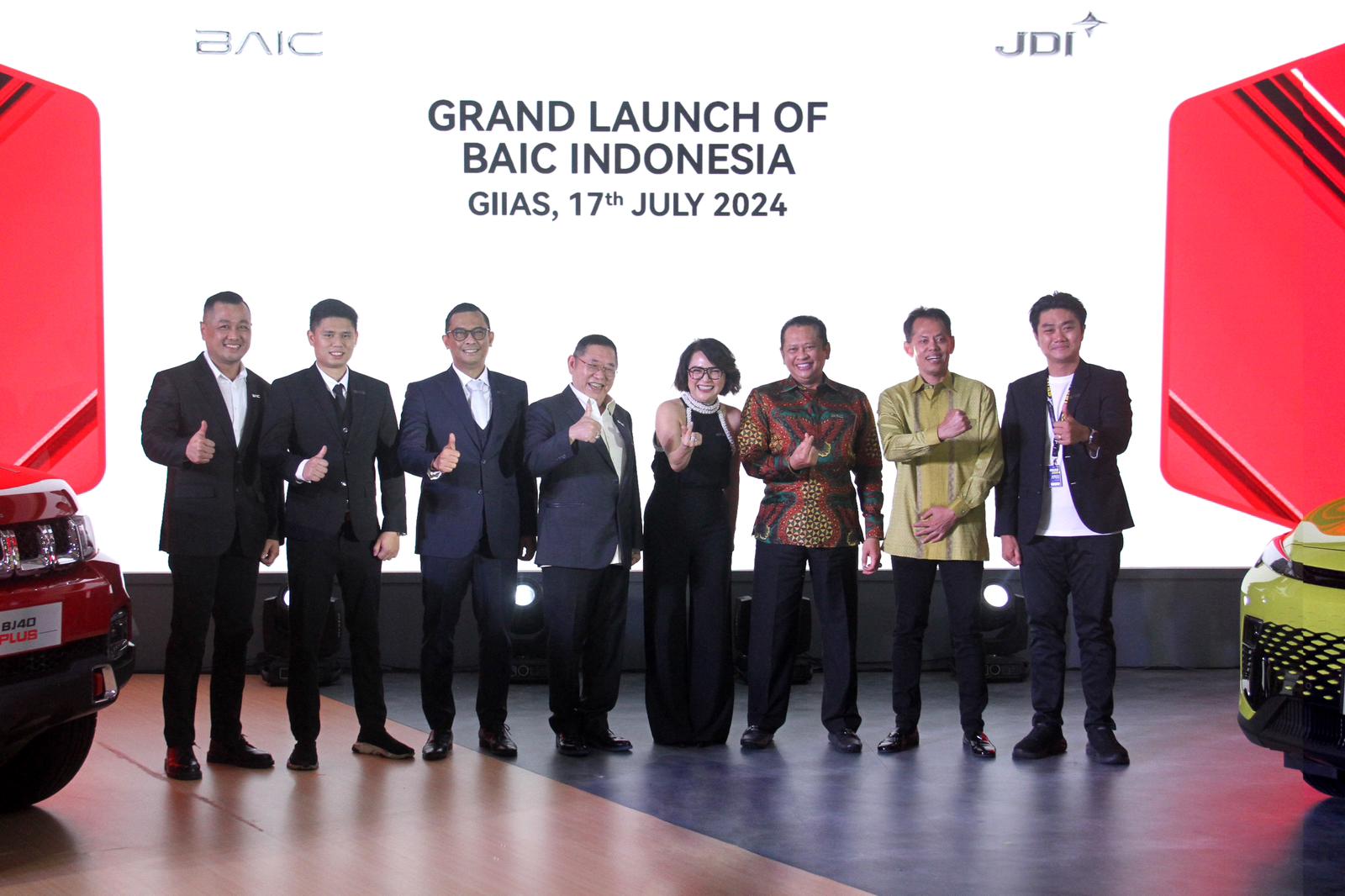 Peresmian BAIC Indonesia di acara GIIAS 2024